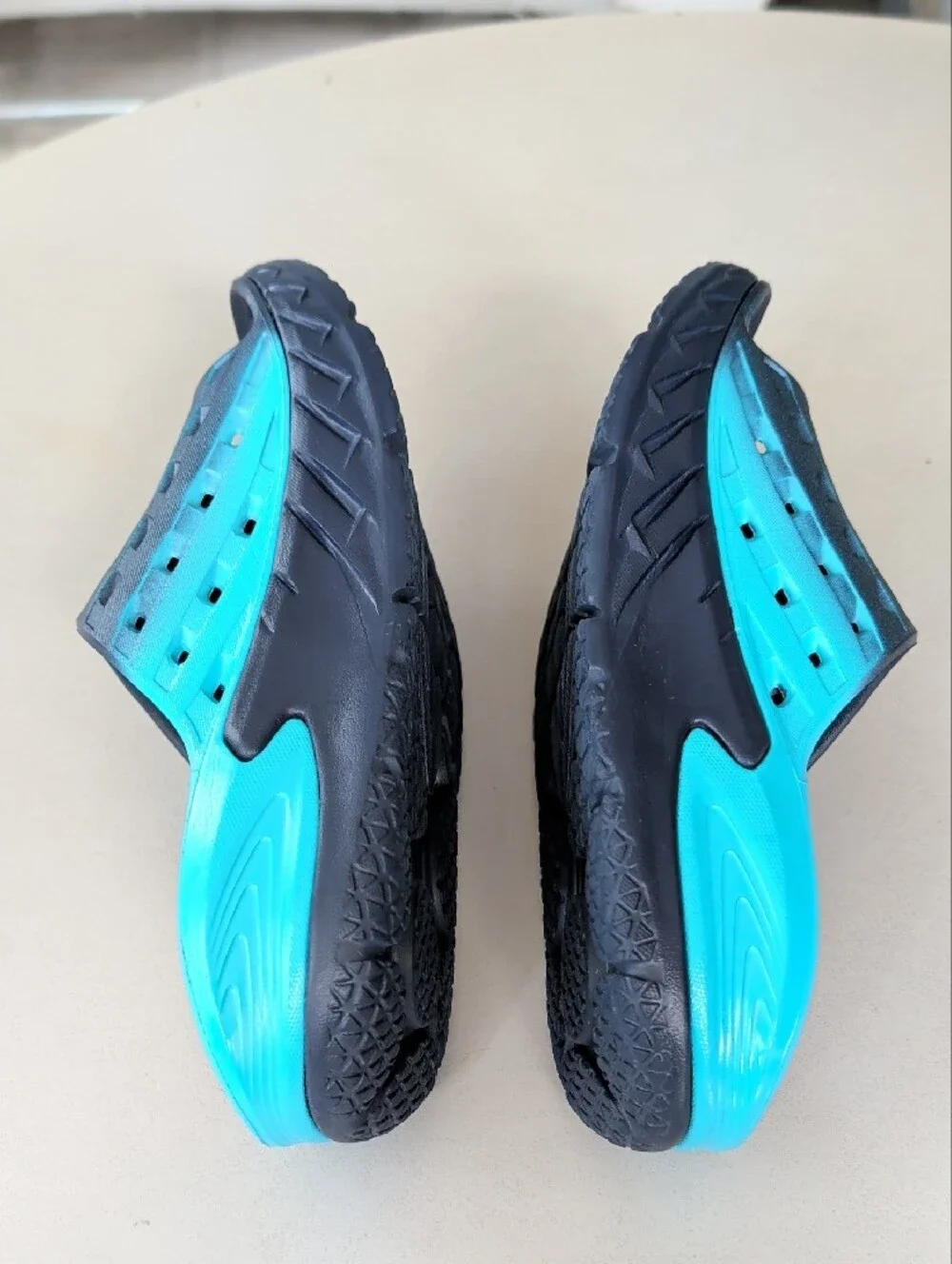 Hoka Black and Teal Slide Sandals - Picture 6 of 12